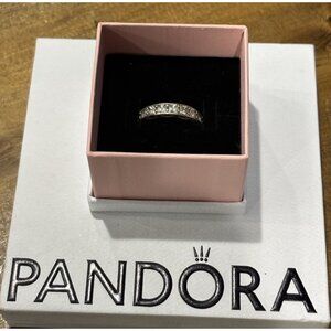 Pandora 190894CZ Clear Eternity Ring Size: 6 Or 52